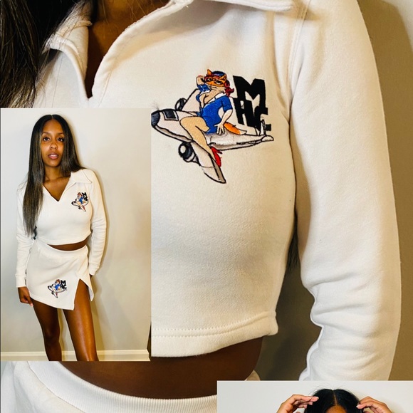 2 Piece Mile High Club Skirt Outfit - Picture 2 of 3